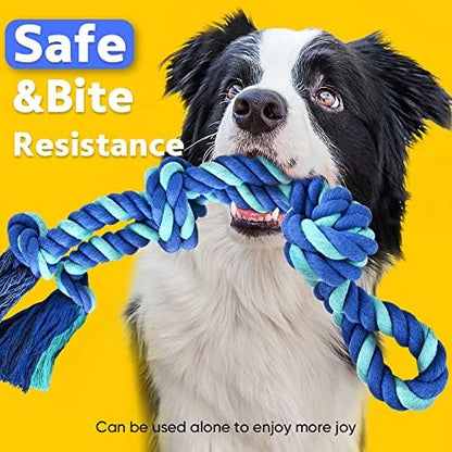 Petbobi Dog Tree Tug Toy, Outdoor Hanging Spring Bungee Tether, Large Dog - Image 4