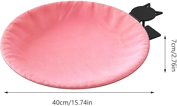 Elevated Hammock Bed, Clip On Cat Desk Cushion, 24x16 Inches Pet Cushion with Removable Cover Feature, Soft Fabric Hanging, Cat Bed with Space Saving Design, Interactive Indoor Rest for Cats