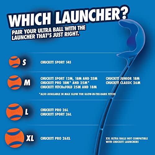 Chuckit! Ultra Ball Dog Toy - for Dogs 100+ lbs - Made from Durable Rubber - Super Bouncy - Floats in Water - 3.5-inch Diameter - Size XL (Pack of 2) - Image 6