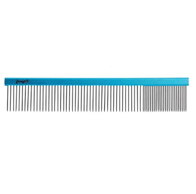 Dog and Cat Grooming Combs Contour Custom Coat Fur Finishing Shape Fluff Style and Primp (11 inch Finishing Comb)