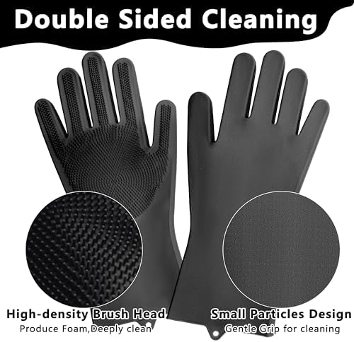 Pet Grooming Gloves—Dog Washing Gloves with High-Density Teeth - Image 4