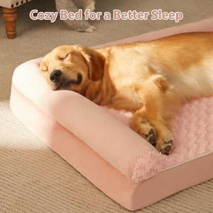 BFPETHOME Orthopedic Washable XLarge Dog Bed for Senior Dog Cozy Sleep - Image 2