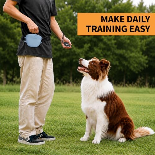 Silicone Dog Treat Pouch with Training Clicker - Image 6