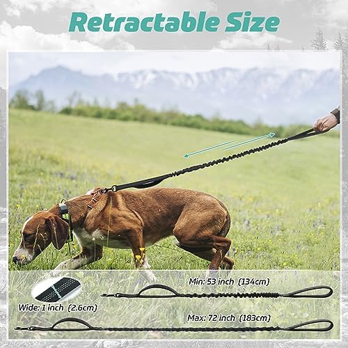 rabbitgoo Tactical Dog Leash, Heavy Duty Training Bungee Lead - Image 6