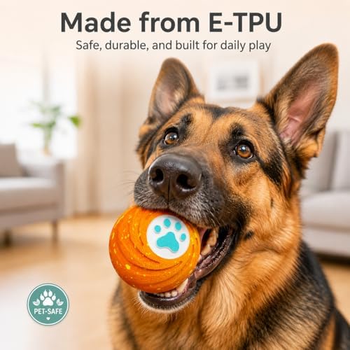 Lovkid Smart Interactive Dog Ball - Automatic Moving and Bouncing Pet Toy - Image 2