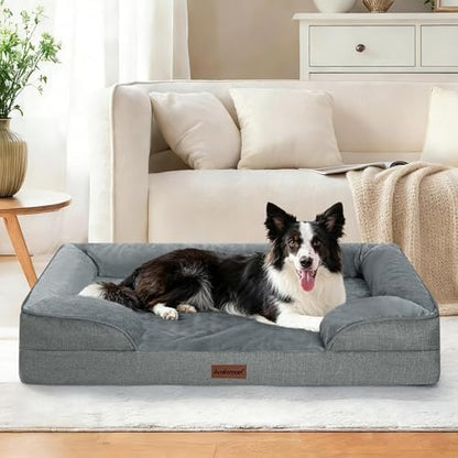Dog Bed for Extra Large Dogs, 44-Inch Orthopedic XL Waterproof Pet Beds - Image 5