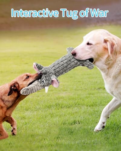 Dog Toys, Squeaky Plush No Stuffing Crinkle Dog Toy for Small Medium Large Dogs, Interactive Puppy Teething Water Bottle Dog Chew Toy (3 Pack) - Image 6