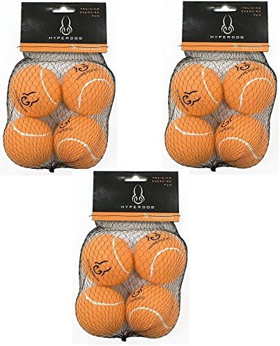 (3 Pack) Hyper Pet Blaze Orange Replacement Balls, 4 Balls each by HyperPet