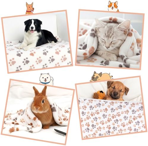 Dog Blankets for Medium Dogs, Cat, Premium Soft Dog Blankets for Small Dog - Image 5