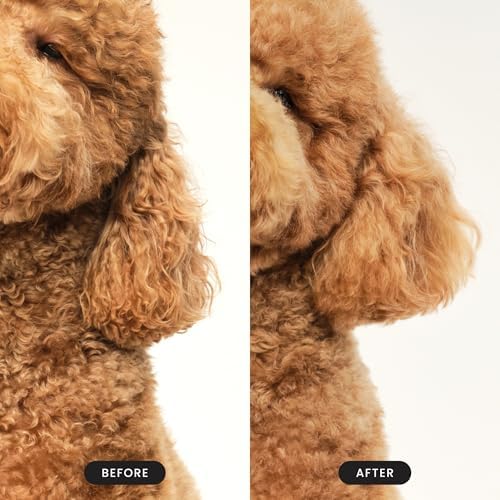 Pet Teezer Detangling Dog Brush for Long Hair Breeds, Large, Pink & Yellow - Image 5