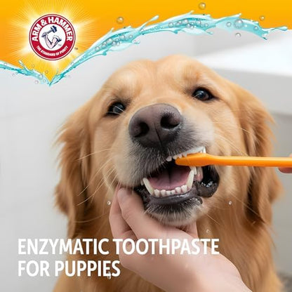 Arm & Hammer Complete Care Puppy Dental Kit, Peanut Butter Flavor, 2.5 Oz - Image 4