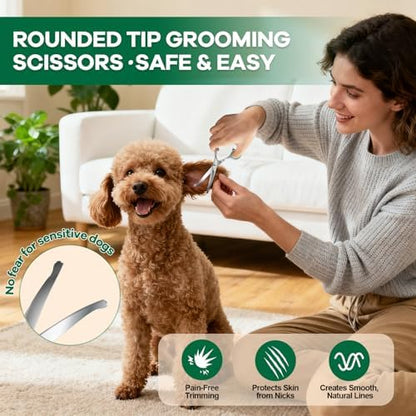 Dog Ear Hair Removal Tool with Ear Powder Kit - Image 2