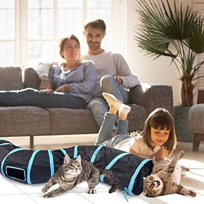 Bemodst Collapsible Cat Tunnels - 2/3/4/5 Way Interactive Maze for Kittens, Rabbits, Ferrets - Image 3