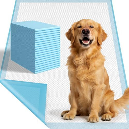 Large Puppy Pee Pads for Dogs 23" x 35" 20 Count, 6-Layer Leak-Proof XL Dog Pee Pads, Super Absorbent Quick-Dry Thick Disposable Potty Training Pads by DSBATH