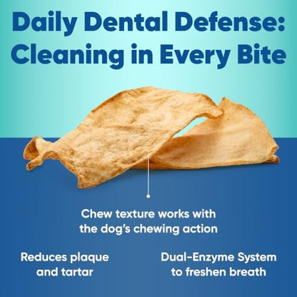 Virbac C.E.T. Enzymatic Oral Hygiene Chews for Dogs, Tartar Control, Medium - Image 2