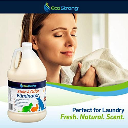 Eco Strong Pet Stain and Odor Remover - Cat Urine Enzyme Cleaner Destroyer, Urine Destroyer for Dogs, Pet Urine Enzyme Cleaner - 128 Oz - Image 6