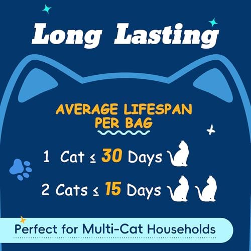 LMJP Crystal Cat Litter for Long-Lasting Odor Control, Non-Clumping, 17.2lb - Image 6