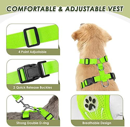 Lukovee Dog Car Harness Seat Belt, Harness & Seatbelt with 2 in 1 Buckle - Image 4