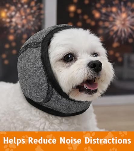 Dog Ear Covers, Elastic Wrap for Noise-Sensitive Dogs, Small 10-15 Inch - Image 7