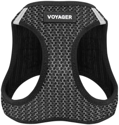 Voyager Step-in Air Dog Vest Harness - Gray 2-Tone, X-Large by BestPetSuppliesLLC