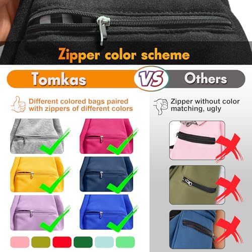 Tomkas Small Dog Cat Sling Carrier Puppy Purse Travel Wrap Soft Crossbody Pet Bag (Grey, M - Zip Pocket & Classic Strap) - Image 7