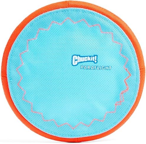 Chuckit! Paraflight Flying Disc Dog Toy for Small Dogs, Size Small by Chuckit