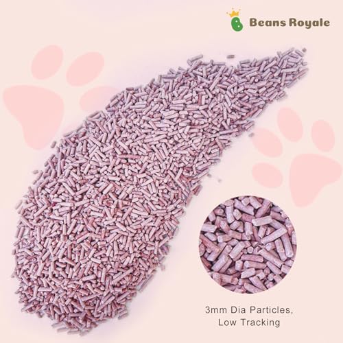 2pcs Pack (6L x 2) Tofu Cat Litter, Clumping Kitty Litter, Flushable,Pea Fiber,Dust Free, Odor Control, Low Tracking, Lightweight (Lavender) - Image 5