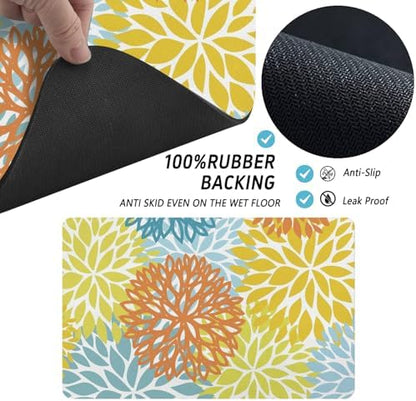 Dog Food Mat for Floors, Absorbent Pet Cat Food Bowl Mat, 12x20 in - Image 7