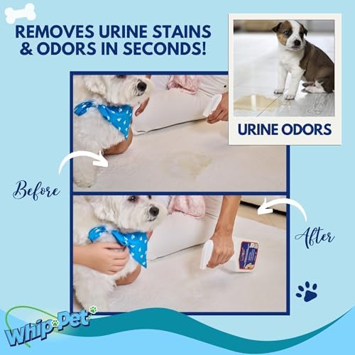Whip-Pet Pet Odor Eliminator and Stain Remover - Enzymatic Cleaner for Dog Urine and Carpet Odor Eliminator - Pet Odor Remover - 128 fl oz / 3.78L - Image 6