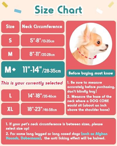 Inflatable Dog Pillow Cone Collar After Surgery, Donut Soft Neck Cone for Beagle French Bulldog Medium Plus Dogs, etc, Recovery E Collar to Stop Pink Donut - Image 2