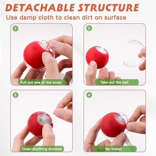 Speed 2.0 Tail Interactive Cat Toys for Indoor Cats, Moving Cat Toy - Image 5