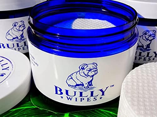 Bully Wipes - Bulldog Wrinkle Wipes Specifically for Bulldog Breeds All Natural Organic Formula Refreshing Botanical Scent - Removes Dirt - Safe to use Around Eyes, Ears, Paw, Wrinkles! - Image 2