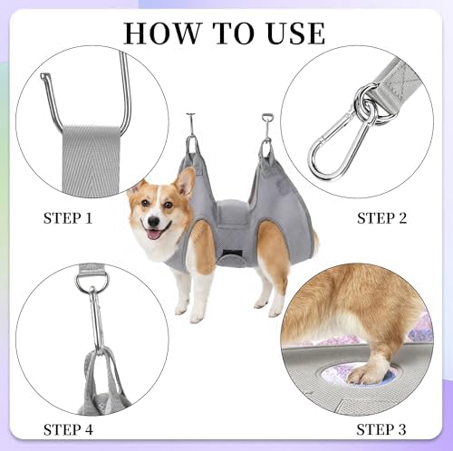 PatiencET Dog Grooming Hammock Kit - Image 4