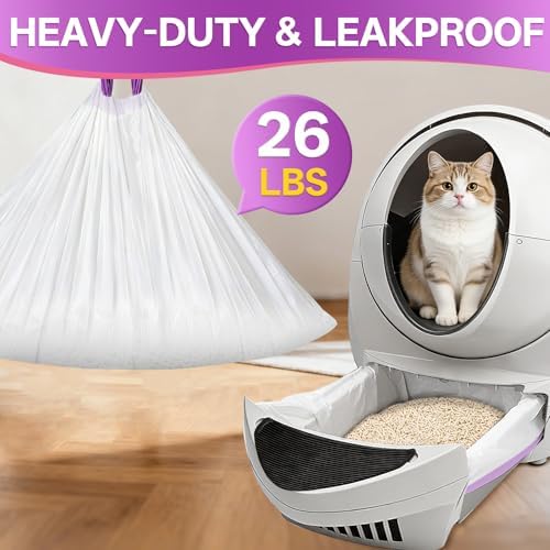 120PCS Automatic Cat Litter Box Waste Bags Compatible with Litter Robot 4/3 - Image 3