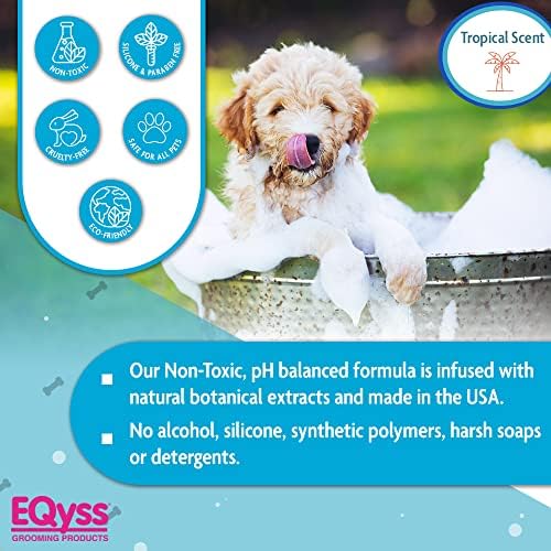 EQyss Premier Pet Shampoo - Cleanses & Moisturizes Coat, Adds Volume, Intensifies Colors, Residue-free Finish - For All Dogs, Cats, Puppies (16 oz) - Image 4