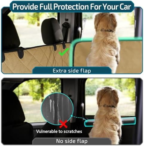 Veckle SUV Cargo Liner for Dogs - Trunk Cover with Bumper Flap Protector - Image 5