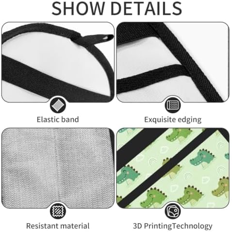Crocodile Pet Hair Removal Glove Brush Pet Hair Remover Tool for Carpet - Image 4