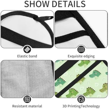 Crocodile Pet Hair Removal Glove Brush Pet Hair Remover Tool for Carpet - Image 4