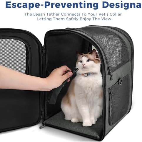 Apollo Walker Cat Carrier Backpack for Small Dogs and Cats Up to 18 lb - Image 3