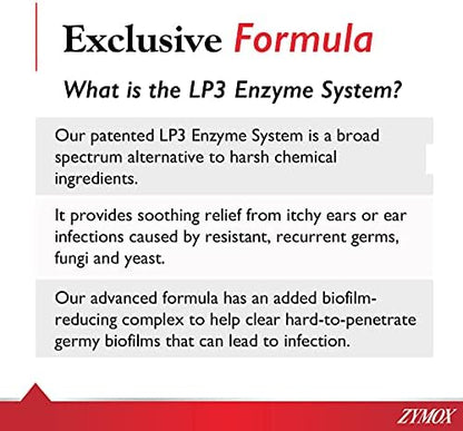 Pet King Brands ZYMOX Ear Solution with 0.5% Hydrocortisone and Ear Cleanser Bundle - Image 2