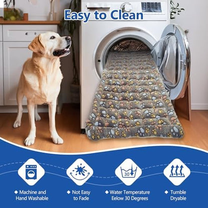 Thickened Dog Bed for Car Back Seat, Upgraded Bottom Non-Slip, Fits Hard Bottom car seat Cover for Dogs, Premium Mixed Color, Dog Car Seat Cover - Image 6