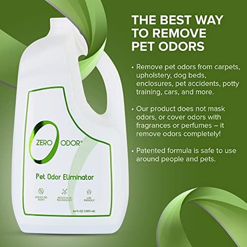 Zero Odor Pet Odor Eliminator Refill for Dog & Cat Urine, Carpet Deodorizer - Image 6