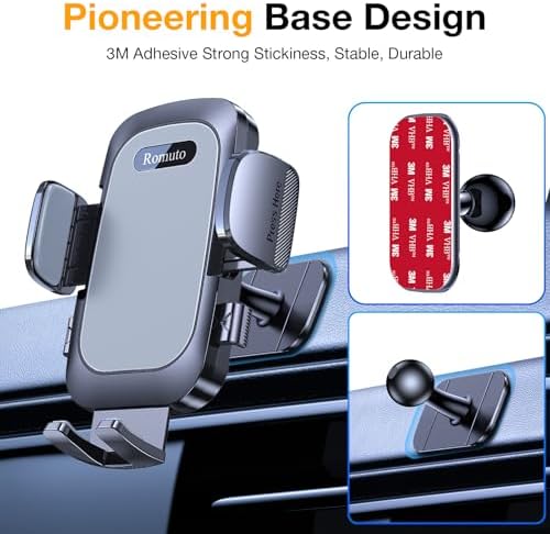 Romuto Phone Holders for Your Car Phone Holder Mount【90+LBS Suction Cup】 - Image 5
