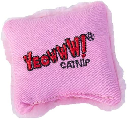 Yeowww! Catnip Pillow Pink (single) by YeowwwCatnip