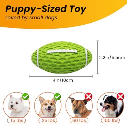 Puppy Toy, 3 Pack Interactive Squeaky Dog Balls for Small Dogs - Image 2