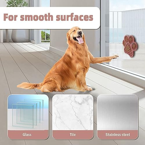 Lick Mat for Dogs and Cats, Premium Lick Pad with Suction Cups,Dog Slow Feeder Dowl Mat for Bathing Grooming Nailing Trimming, Food-Grade, Non-Toxic (Pink) - Image 6