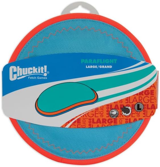 Chuckit! Amphibious Fetch Balls (Set of 3) Paraflight Flying Disc Dog Toy, Large (9.75") - Image 5