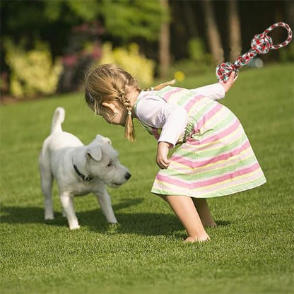 Dog Rope Toys, Interactive Dog Toys for Aggressive Chewers,Tug of War Dog Toy for Boredom, Teeth Cleaning, Suitable for Small Medium Dogs