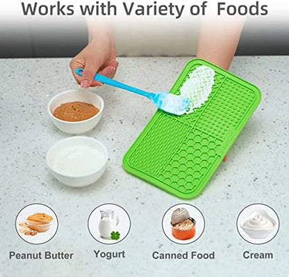 MateeyLife Lick Mat for Dogs & Cats, Slow Feeder Licking Pads for Boredom - Image 3