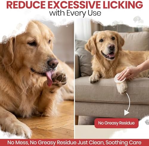 Dog Paw Wipes Antibacterial 100 Count - Antifungal Wipes for Dogs - Image 3
